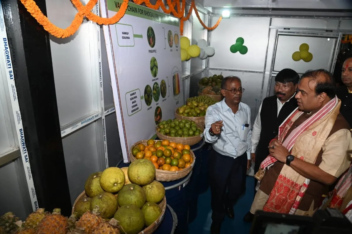 Assam CM Himanta Biswa Sarma inaugurates fruit processing centre at Paneri   