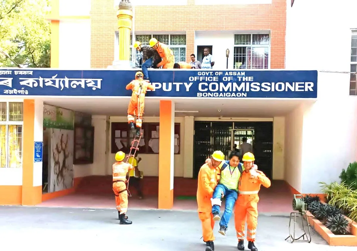 Mock Drill on Earthquake  