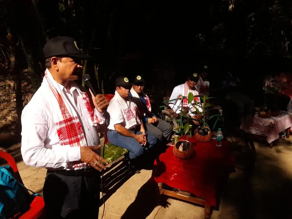 Udharband MLA Mihir Kanti Shome inaugurates  eco camp  