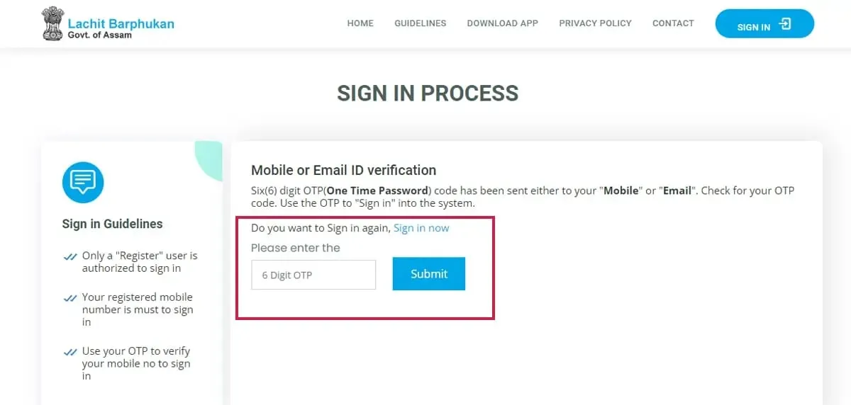 Lachit Borphukan App Registraion  Pratidin Time