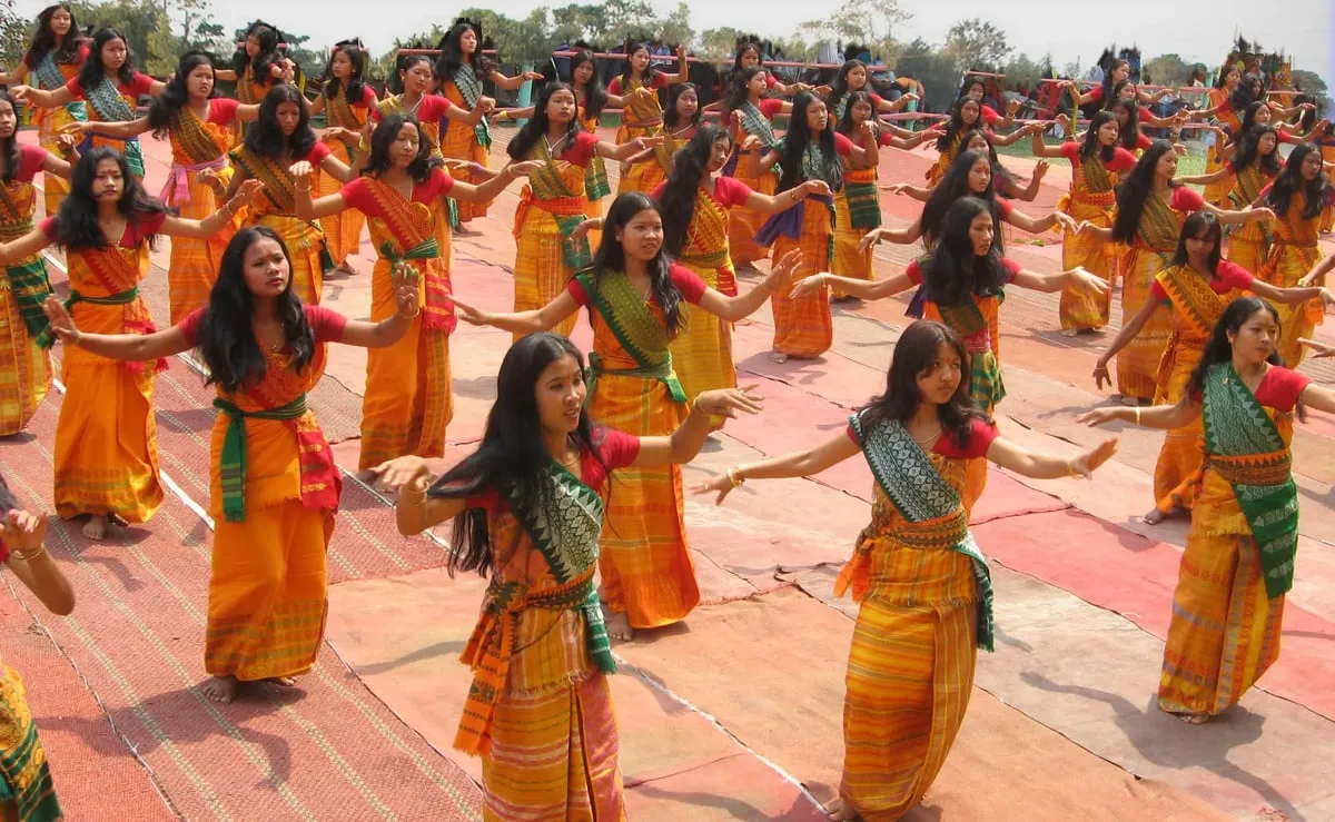Bagurumba  Folk Dances Of Assam