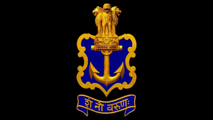 New design of Indian Navy Crest   