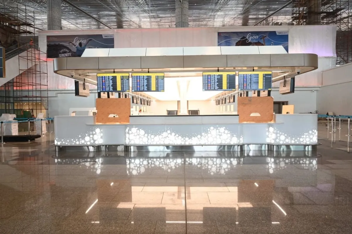 Mopa International Airport in Goa   