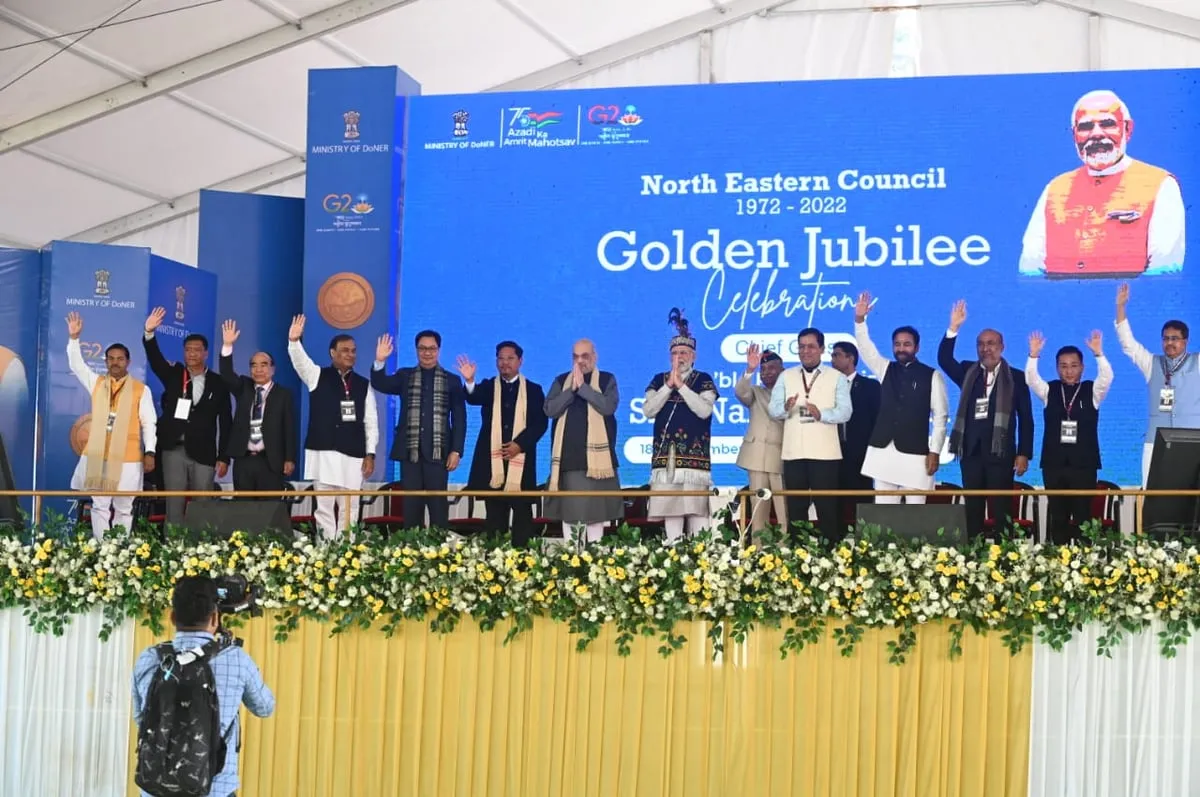 Golden jubilee celebrations of North Eastern Council (NEC) in Shillong  