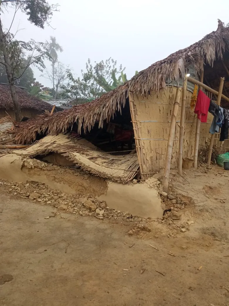The destruction caused by the tusker  