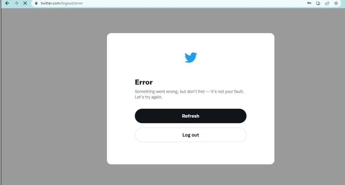 Twitter Down  