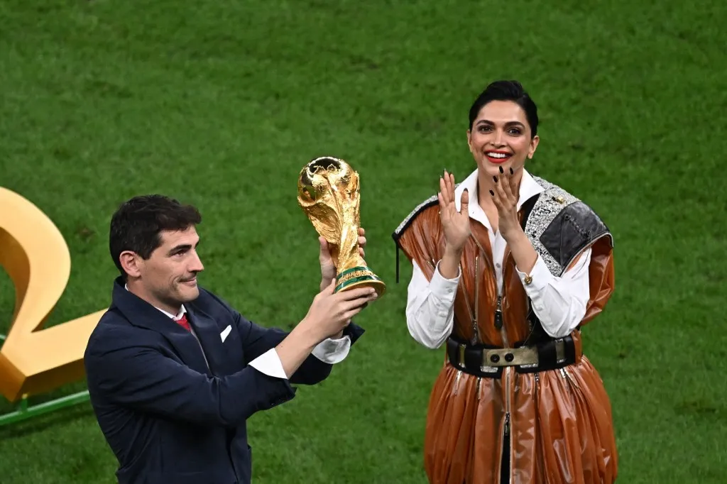 Deepika Padukone and Iker Casillas  