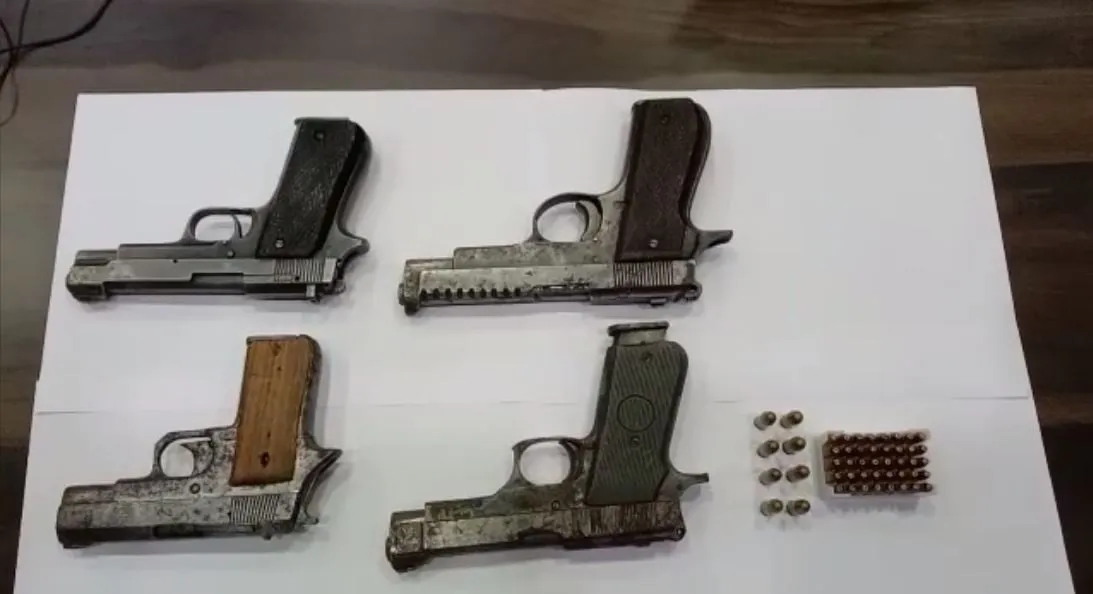 Arms and Ammunition Recovered  