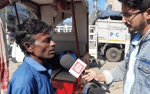 Rickshaw pullers  