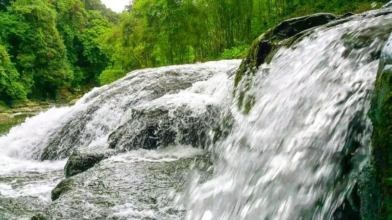 Mawlynnong Waterfall  Pratidin Time