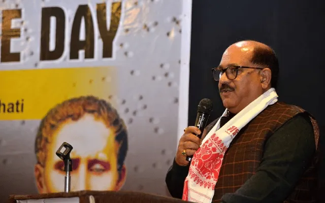 Asomiya Pratidin Editor Jayanta Baruah  