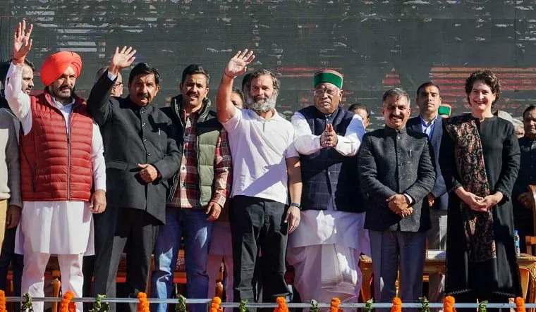Oath taking cermony of Himachal CM Sukhwinder Singh Sukhu  -