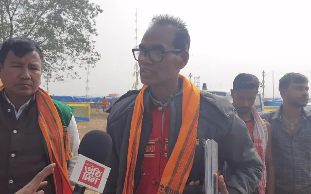 Secretary of Jonbeel Mela Development Committee, Jursing Bordoloi  