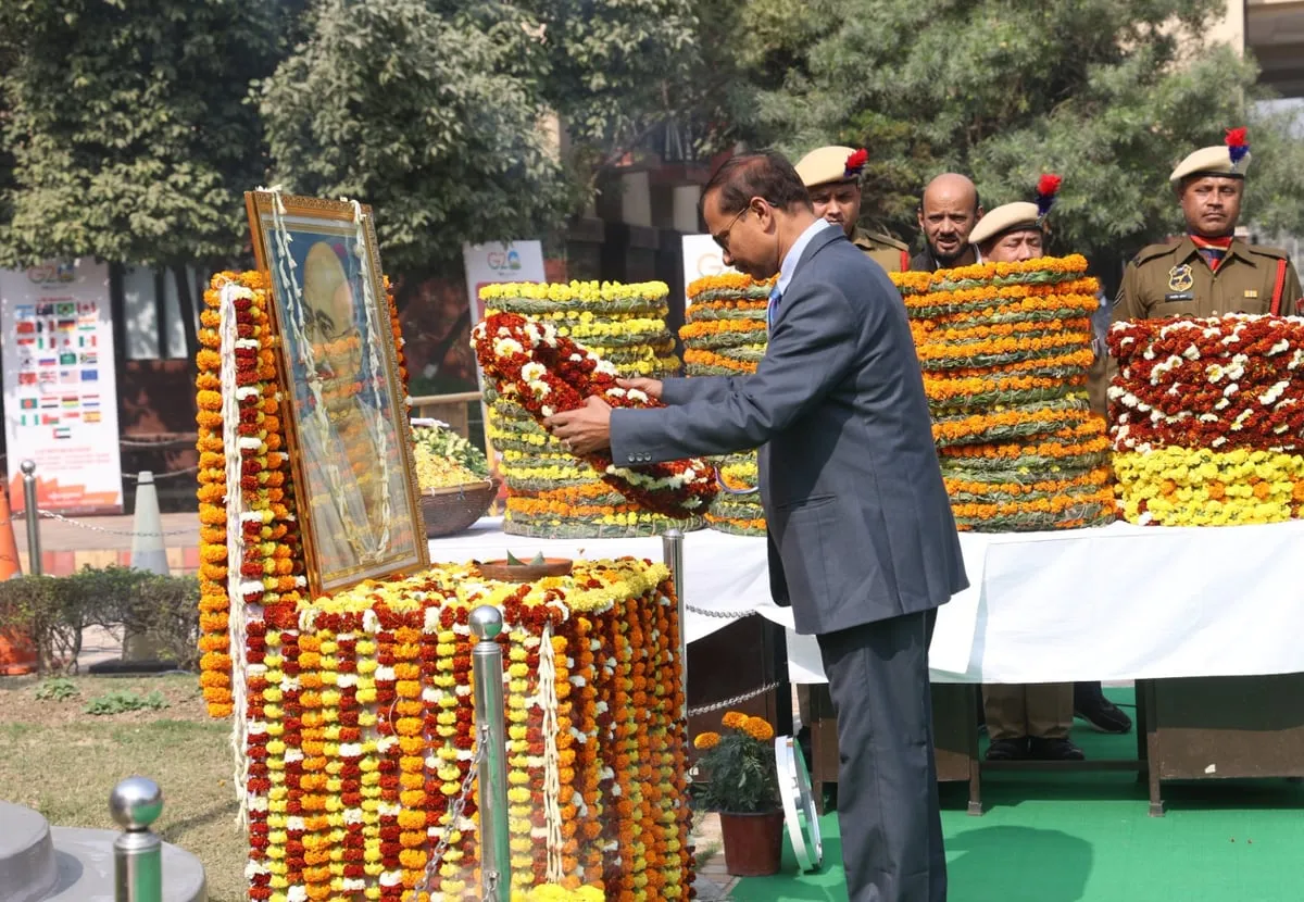 Martyrs' Day celebrations at Janata Bhawan  