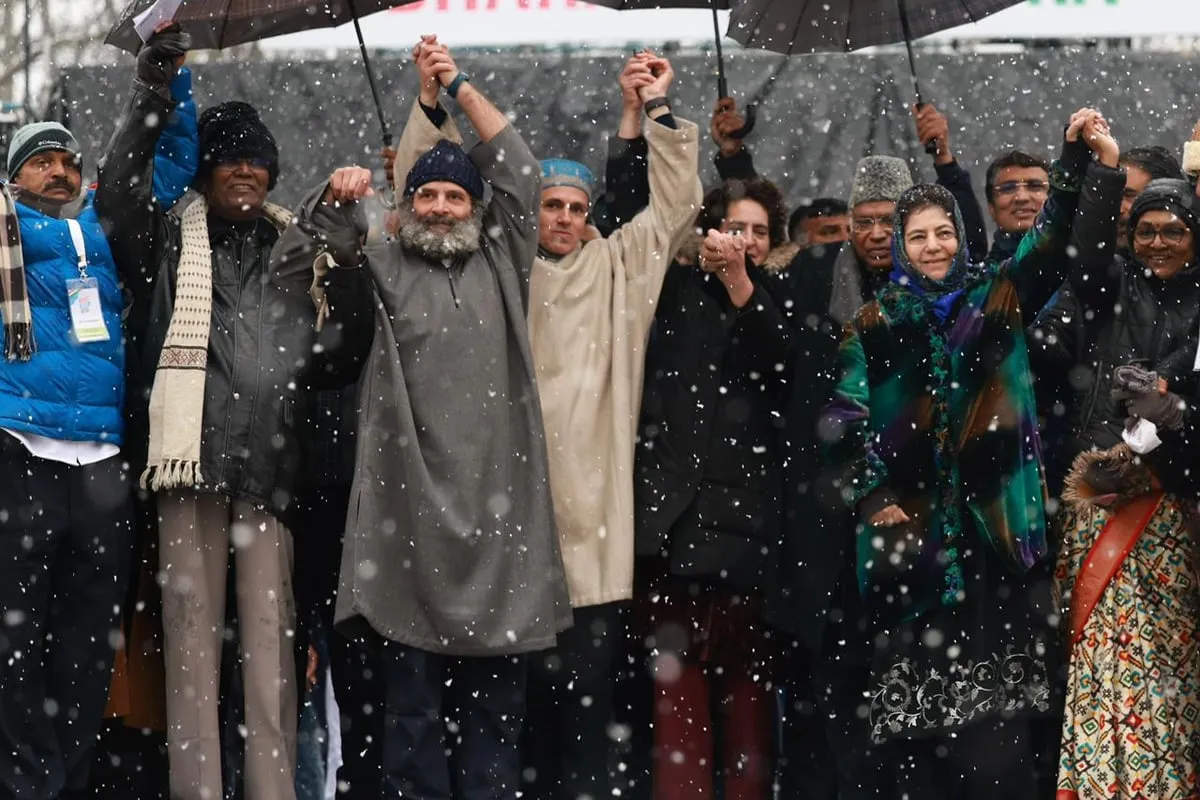 Bharat Jodo Yatra culminates in Srinagar  