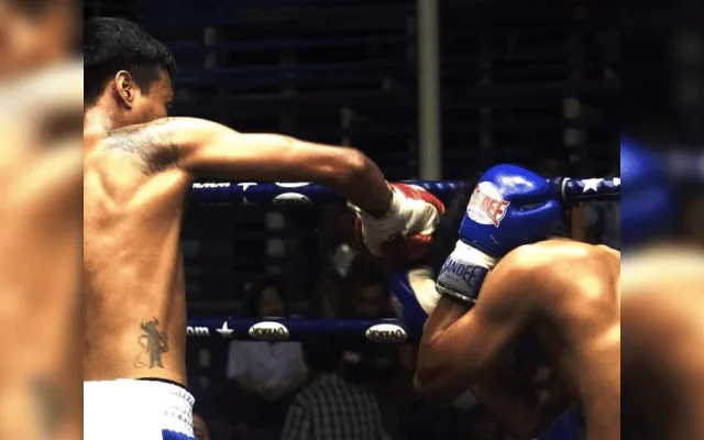 Ambarish Ning Gogoi, professional Muay Thai fighter from Assam  