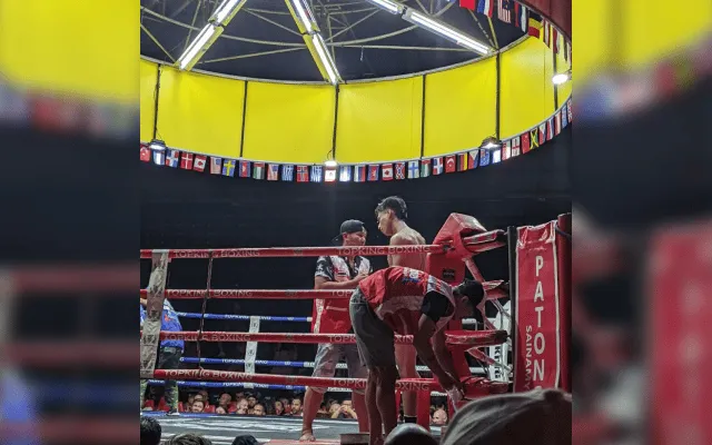 Ambarish Ning Gogoi, professional Muay Thai fighter from Assam  