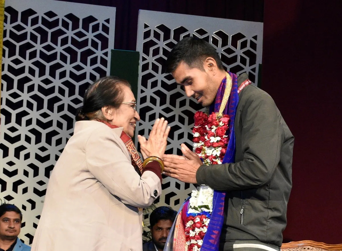Sahitya Akademi Yuva Puraskar Awardee Alangbar Muchahary  