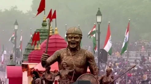 Snaps from Assam Tableau  