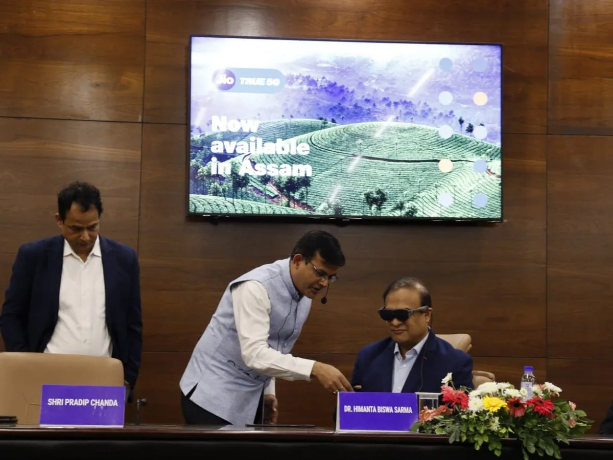 Jio True 5G services launched in Guwahati  