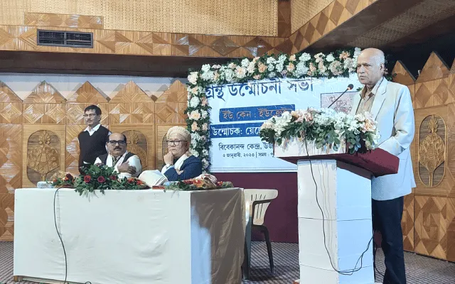 Kuladhar Saikia spoke on the war in Ukraine  