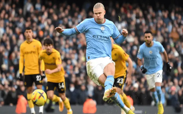 Erling Haaland for Manchester City  