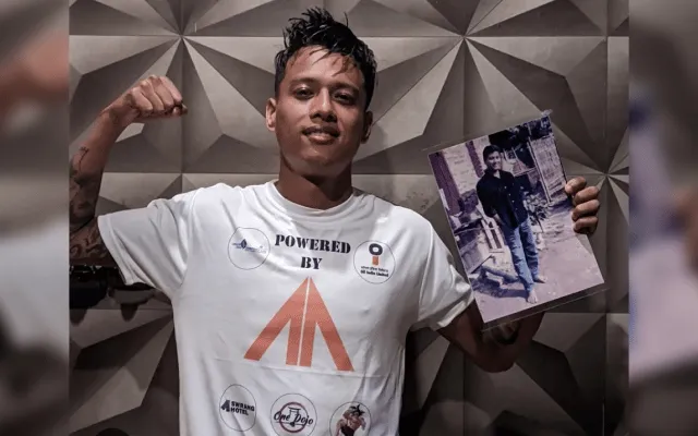 Ambarish Ning Gogoi, professional Muay Thai fighter from Assam  