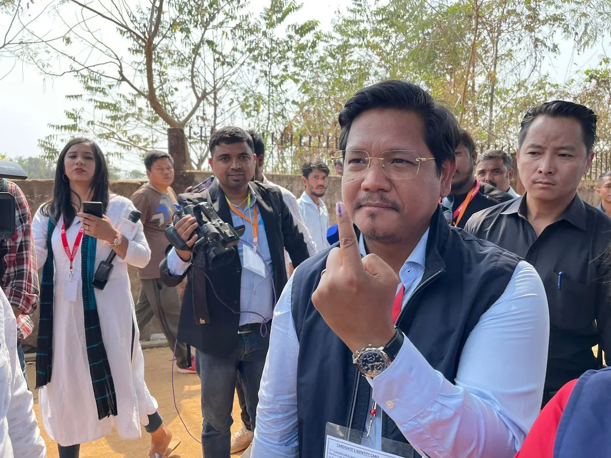 Meghalaya CM Conrad Sangma  
