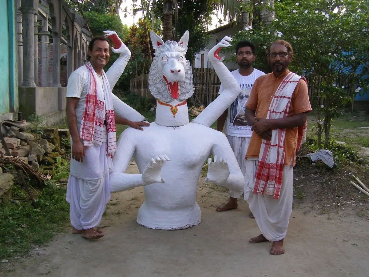 Mask art of Majuli  