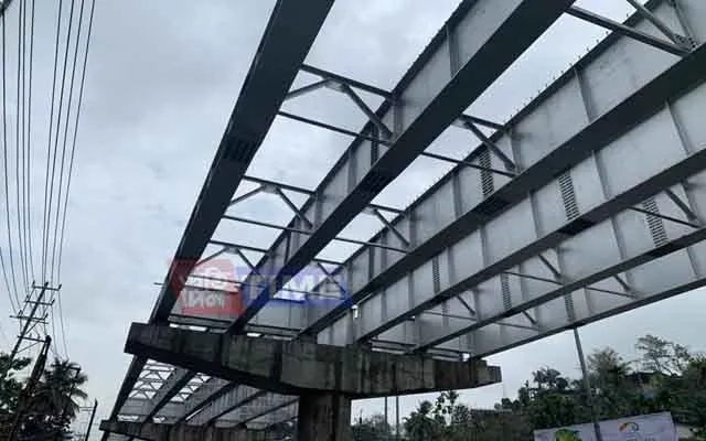 Maligaon Flyover Construction Site at Kamakhya Gate area (March 2023)  