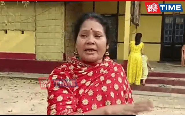 The relative of the wife of the deceased  