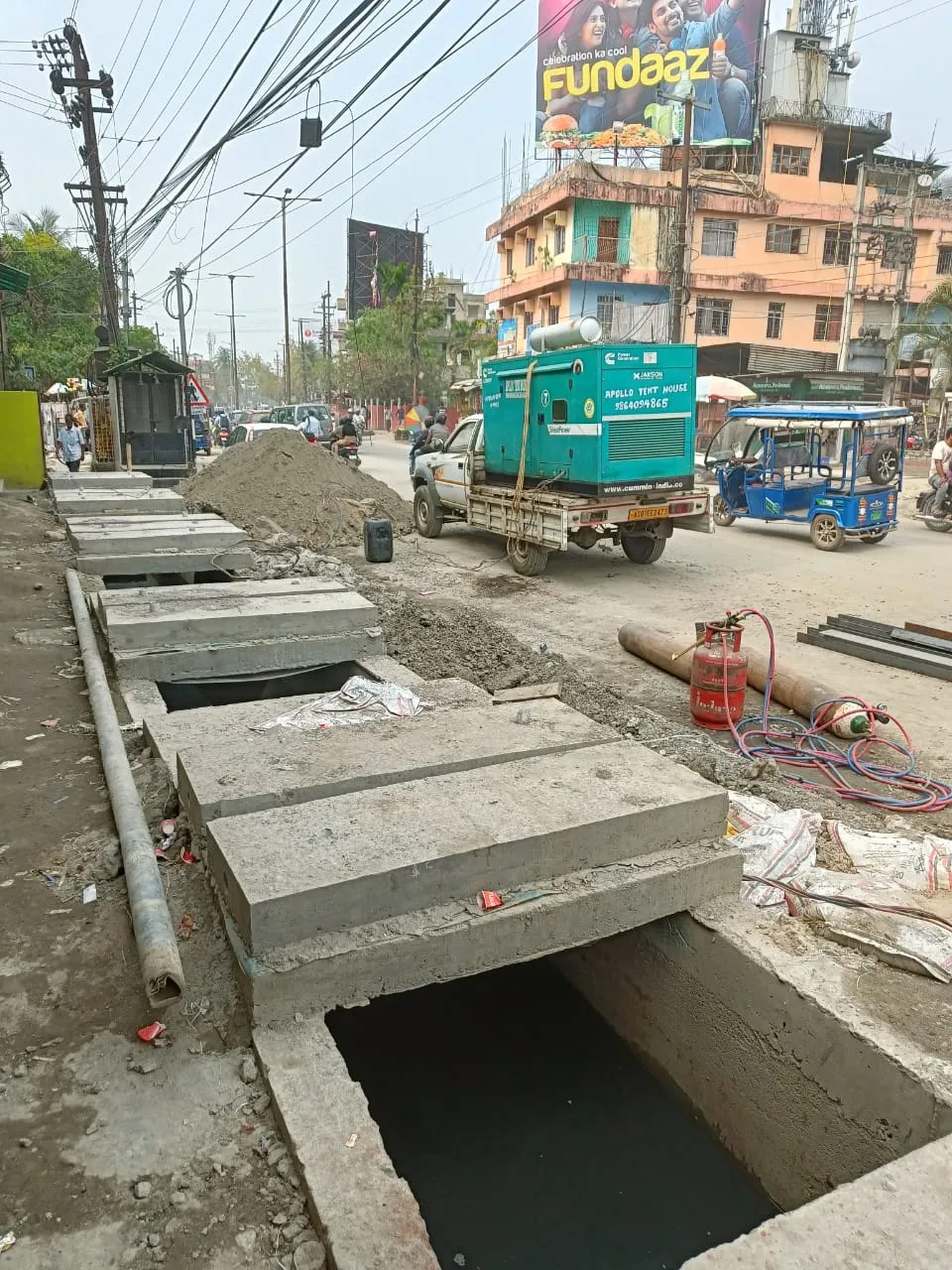 De-Siltation Work in Guwahati  