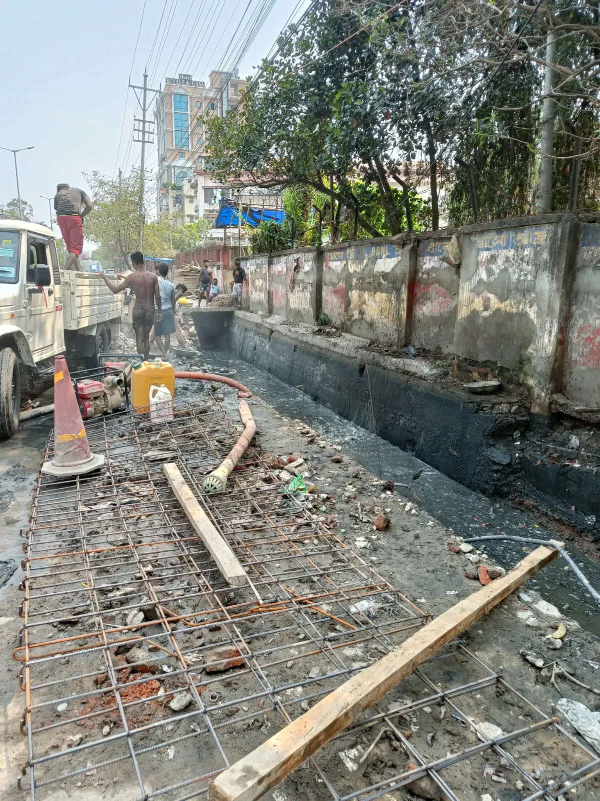 De-Siltation Work in Guwahati  