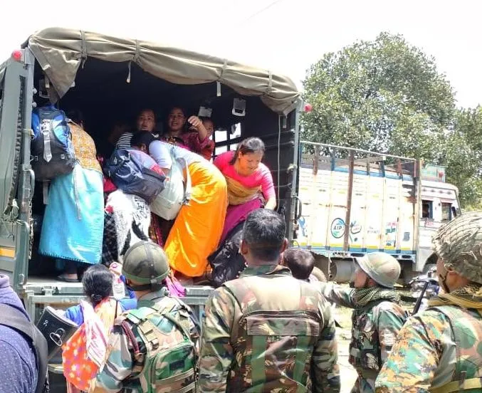 Rescue Ops Underway as Fresh Violence Erupts in Manipur's Kakching  