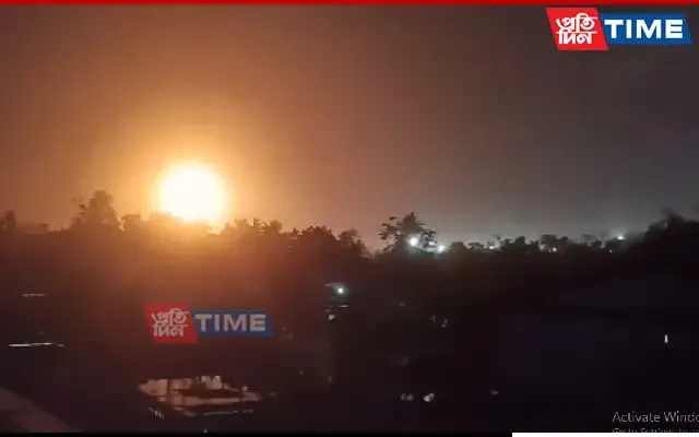 Visuals from the scene  