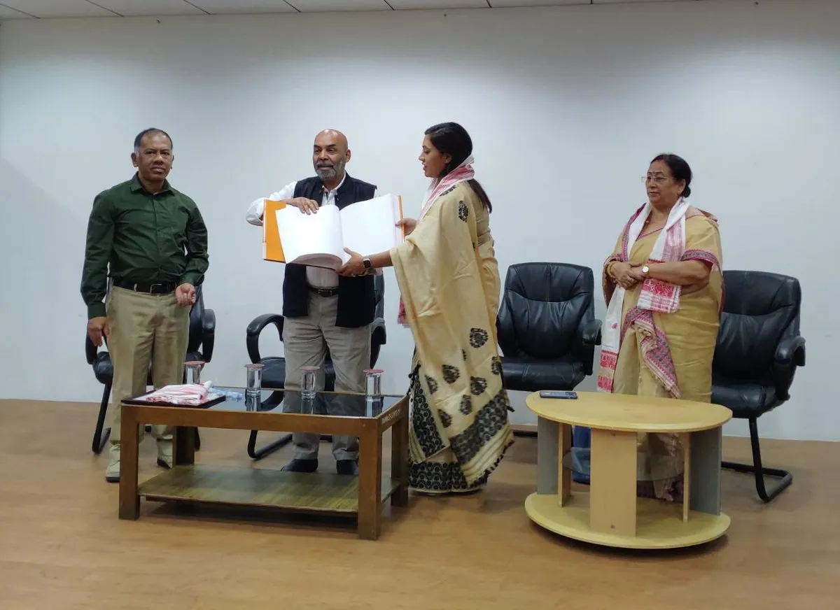 During the solemn ceremony, the issue of reservation of a special seat in Tezpur University was also discussed.  