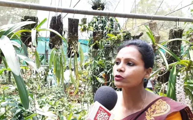 Sumitra Rabha who guided us there  