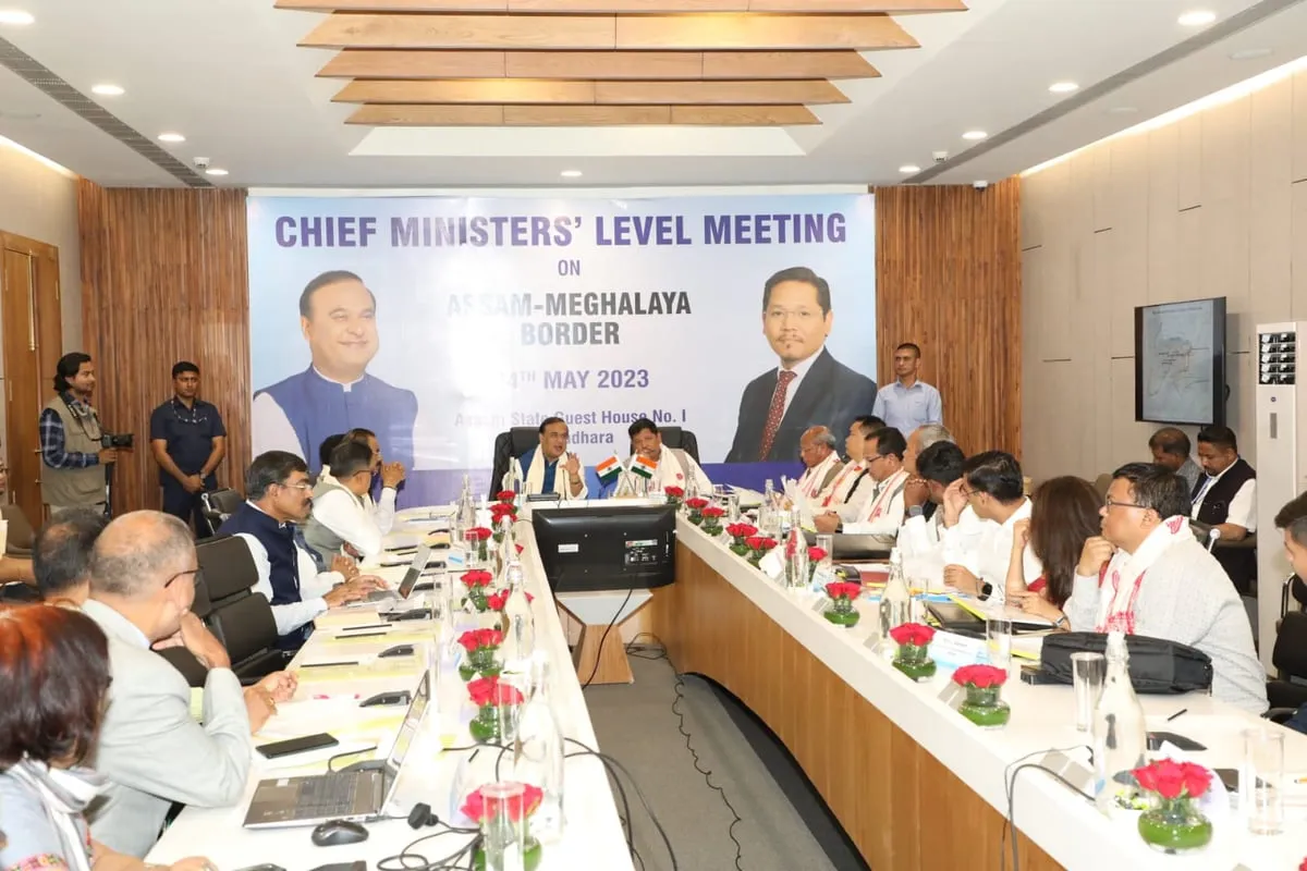 Assam-Meghalaya Border Talks held in Guwahati  