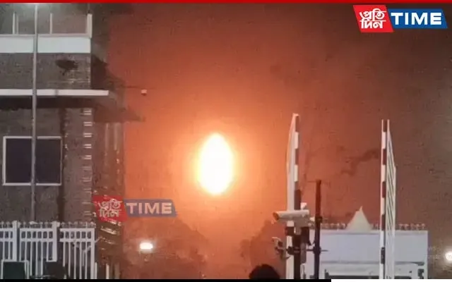 Visuals from the scene  