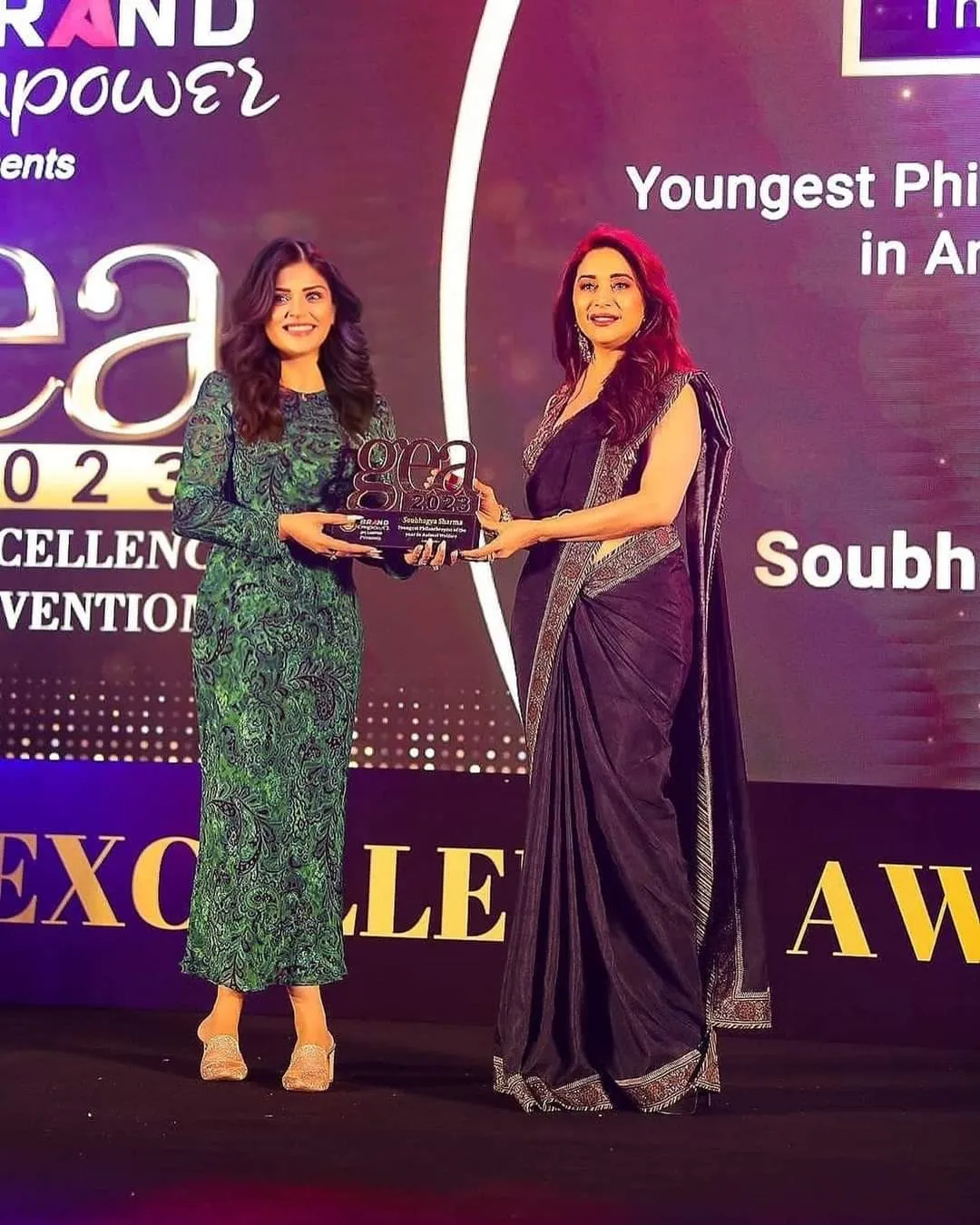 Saubhagya Sharma from Guwahati conferred the Youngest Philanthropist of the Year Award 2023  