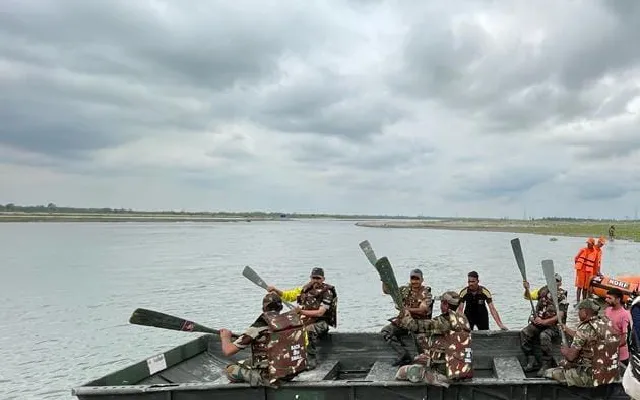 Joint Flood Relief 'Exercise Jal Rahat' Conducted on Manas River  