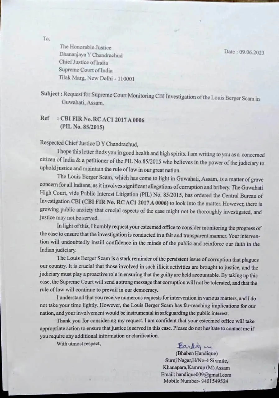 Louis Berger Scam  