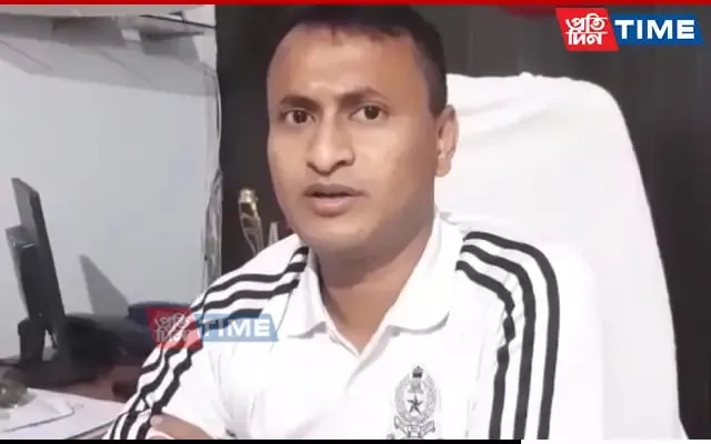 Hailakandi SP Partha Protim Das  