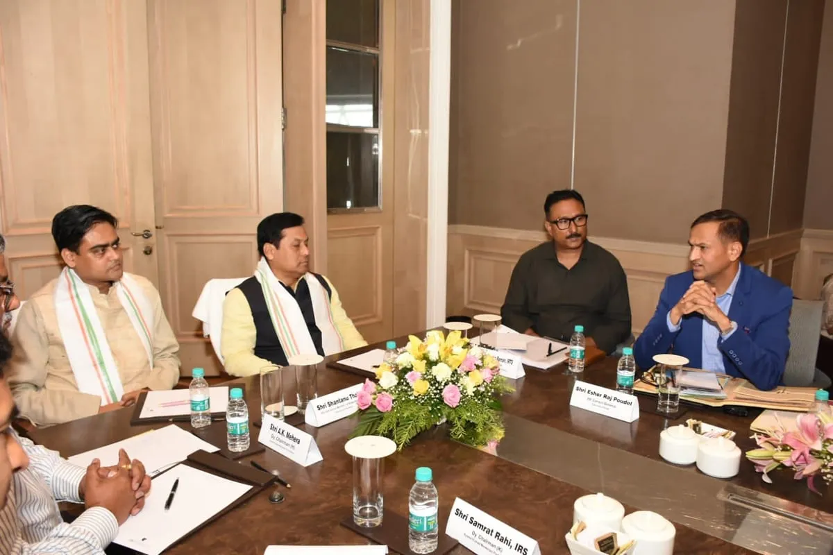 Sarbananda Sonowal attends crucial meeting of stakeholders of maritime development in the Bay of Bengal  