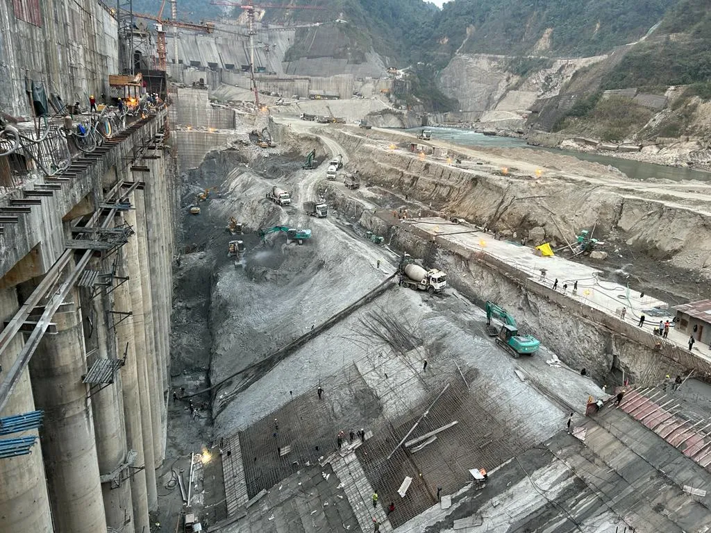 Lower Subansiri's Power House Dyke Breached Causing Concern for Locals  