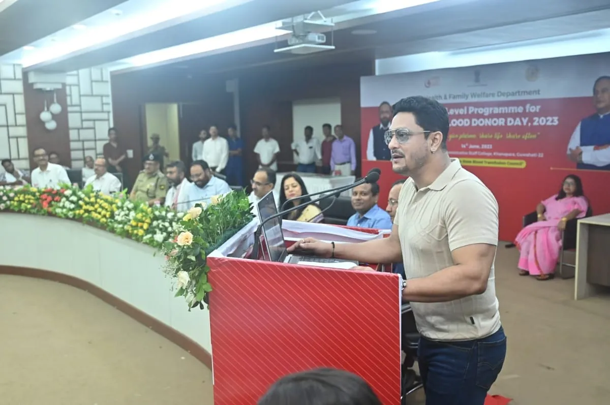 Assam State Blood Transfusion Council Observes World Blood Donor Day  