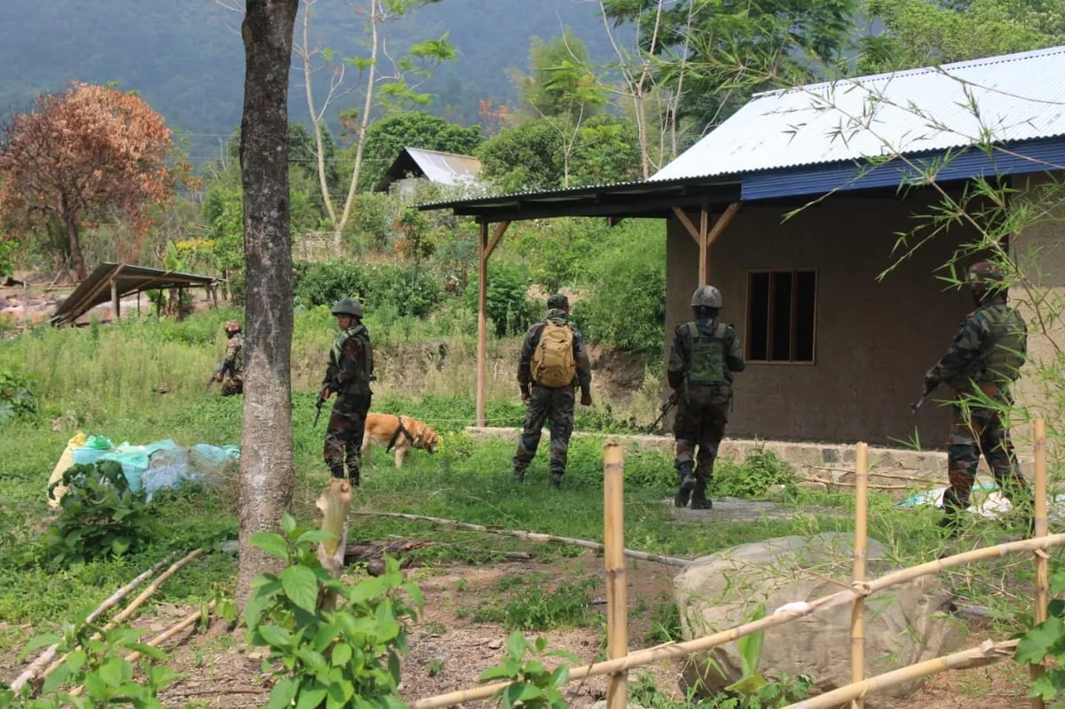 Security Forces launch search operations in Manipur  