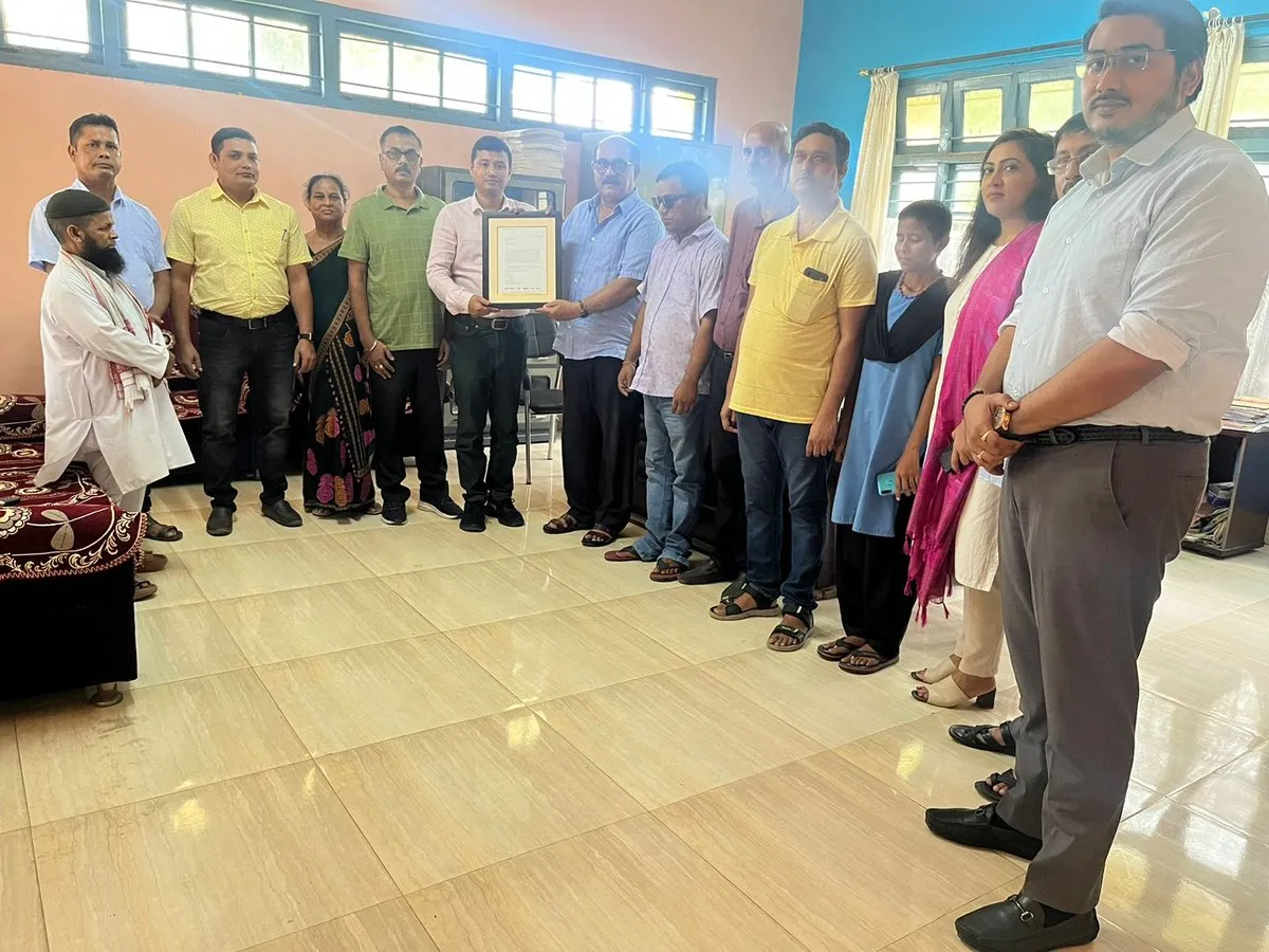 Jayanta Baruah Honors Employees of Govt Braille Press for Braille 'Hemkosh'  