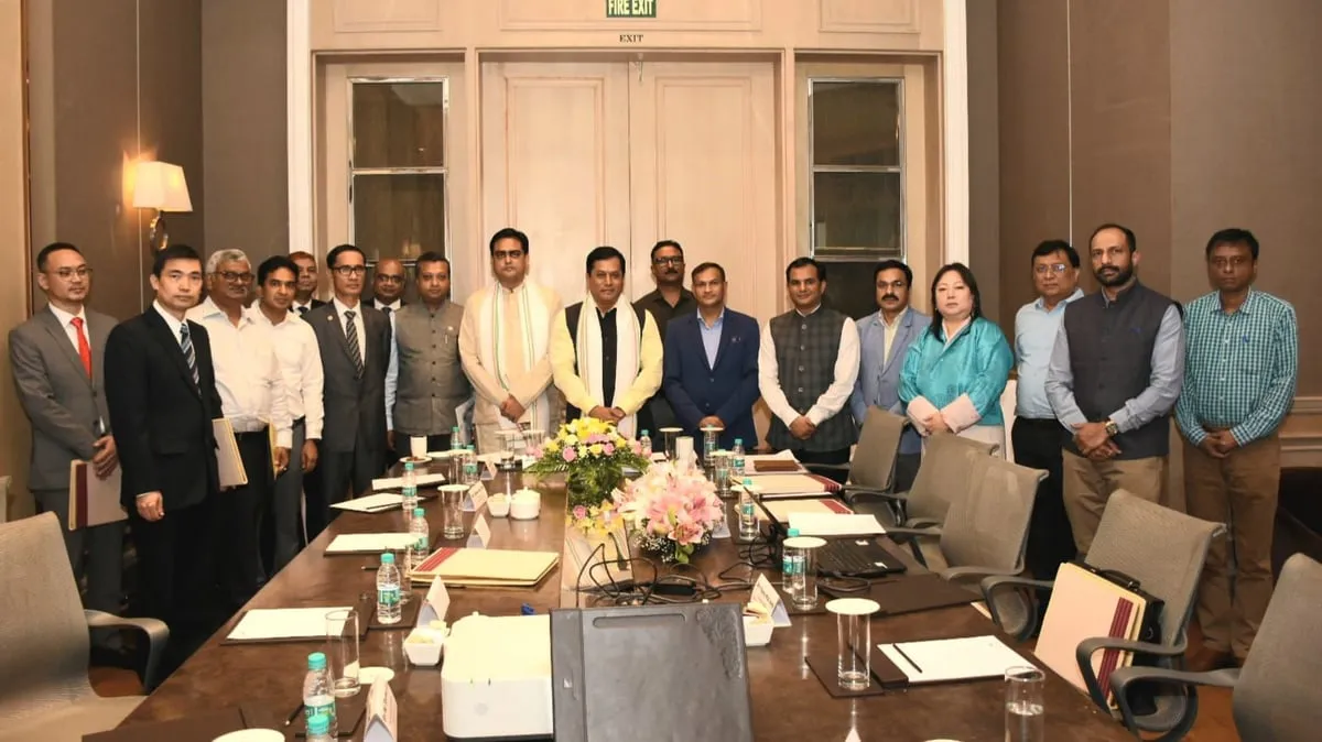Sarbananda Sonowal attends crucial meeting of stakeholders of maritime development in the Bay of Bengal  