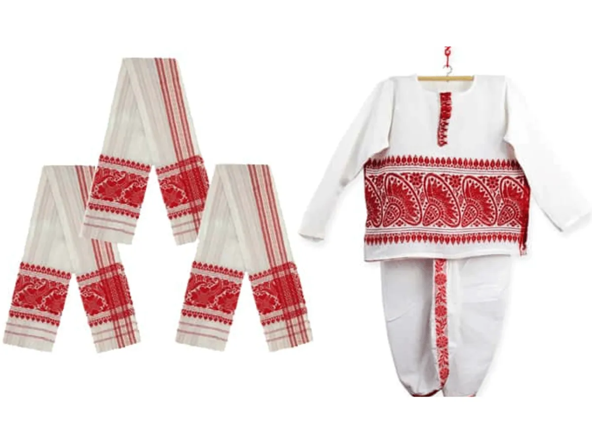 Dhoti and Gamosa  